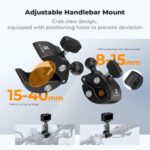 K&F Concept Quick Release Clamp Mount Handlebar Holder (KF31.204S1) - Image 6