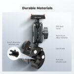 K&F Concept Quick Release Clamp Mount Handlebar Holder (KF31.204S1) - Image 3