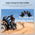 K&F Concept Dual Super Clamp 360° Ball Head Handlebar Mount (KF31.204S2) - Image 6