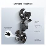 K&F Concept Dual Super Clamp 360° Ball Head Handlebar Mount (KF31.204S2) - Image 3