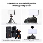 K&F Concept RGB Video Light 5000mAh Portable 360° LED Panel 2700-7500K CRI95+ (KF34.052) - Image 2