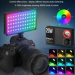 Jmary FM-180RGB For Photography DSLR Camera RGB LED Video Light 20W Fill Light - Image 6