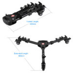 Kingjoy VX-600D Heavy duty Tripod dolly - Image 6