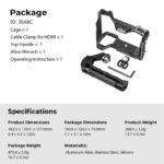 SmallRig Cage Kit for Sony A7 V / A7 IV / A7S III / A7R V 3668C - Image 12