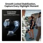 DJI Osmo Pocket 4P – 4K Dual-Camera Pocket Gimbal Camera (Black) - Image 10
