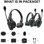 Hollyland Solidcom C1-3S Full-Duplex Wireless DECT Intercom System with 3 Headsets (1.9 GHz) - Image 21