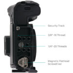 Tilta Full Camera Cage for Canon R8 (TA-T28-FCC-B) Black - Image 13