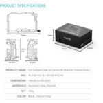 Tilta Full Camera Cage for Canon R8 (TA-T28-FCC-B) Black - Image 15