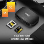 Lexar Professional CFexpress Type B/SD USB 3.2 Gen 2 Card Reader - Image 4