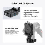 Neewer CA108 Vertical Camera Mount for DJI RS 4, RS 3, RS 3 Pro & RS 2 - Image 5