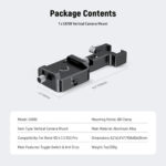 Neewer CA108 Vertical Camera Mount for DJI RS 4, RS 3, RS 3 Pro & RS 2 - Image 7