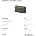 Tilta NP-F550 Battery (3500mAh) - Image 11