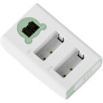 Tilta 2-Channel Battery Charger for LP-E17 Batteries (Ash Green) TBC-E17-AG - Image 8