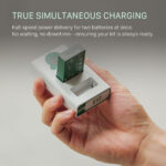 Tilta 2-Channel Battery Charger for LP-E17 Batteries (Ash Green) TBC-E17-AG - Image 6