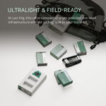 Tilta 2-Channel Battery Charger for LP-E17 Batteries (Ash Green) TBC-E17-AG - Image 4