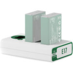 Tilta 2-Channel Battery Charger for LP-E17 Batteries (Forest Green) TBC-E17-FG