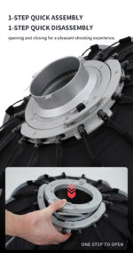 Triopo Parabolic 60cm KP3 + Grid KP3-60 - Image 5