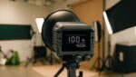 Vagner Pro PL-100A 100W COB LED Bi-Color Video Light with 12 FX Effects - Image 2