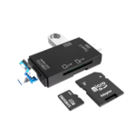 Generic 6-in-1 USB-C & OTG Micro SD Card Reader Adapter - Image 3