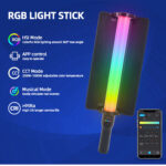 Vagner Pro SL-62 RGB LED Video Light 35W Bi-Color & RGB - Image 7