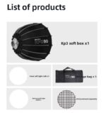 Triopo Parabolic 90cm KP3 + Grid KP3-90 - Image 9