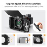 K&F Concept Nano-Xcel Matte Box Kit for 4x5.65" Filters (SKU.2180) - Image 3