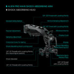 Tilta Hydra Alien Pro with Electronic Suction Cup Kit (V-Mount) HDA-T18-A-V - Image 6