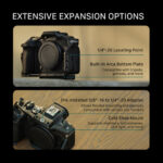 Tilta Lightweight Camera Cage Kit for Canon R6 Mark III TA-T99-A-B - Image 4
