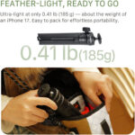 Tilta Quick Release Selfie Stick Tripod (Black) TT-SS-BH-B - Image 3