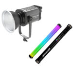 Vagner Pro S-300 Bi 300W COB Video Light with Vagner Pro Led Stick RGB SL-50