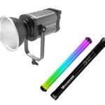 Vagner Pro S-300 Bi 300W COB Video Light with Vagner Pro Led Stick RGB SL-50