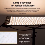 NamTu JB-200Bi Flexible LED Video Light 200W Bi-Color (30×120cm) - Image 2