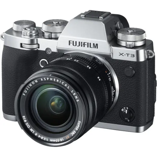 FUJIFILM X-T3 Mirrorless Camera with 18-55mm Lens (Silver) - Image 2