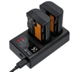 K&F Canon LP-E6NH Battery Kit – 2 Batteries and Dual Charger (KF28.0021) - Image 5