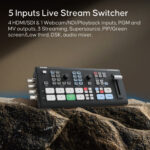 OSEE GoStream Duet SDI/HDMI/NDI Live Streaming Video Switcher/Recorder Kit - Image 17