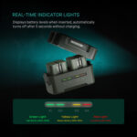 Tilta Portable Charging Station for LP-E6 Batteries (Green) TBC-E6-GN - Image 7