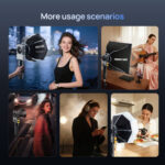 PHOTOOLEX Q100C RGB LED Monolight - Image 19