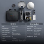 PHOTOOLEX Q100C RGB LED Monolight - Image 22