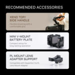 Tilta Camera Cage Base Kit for Nikon ZR (Black) TA-T98-A-B - Image 11