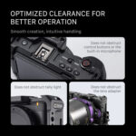 Tilta Camera Cage Base Kit for Nikon ZR (Black) TA-T98-A-B - Image 7