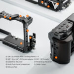 Tilta Camera Cage Base Kit for Nikon ZR (Black) TA-T98-A-B - Image 3