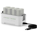 Tilta Portable Charging Station for NP-FZ100 Batteries (Off-White) TBC-FZ100-OW - Image 10