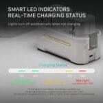 Tilta Portable Charging Station for NP-FZ100 Batteries (Off-White) TBC-FZ100-OW - Image 4