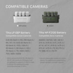 Tilta Portable Charging Station for NP-FZ100 Batteries (Off-White) TBC-FZ100-OW - Image 2
