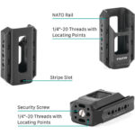Tilta Accessory Mounting Expander for DJI Osmo Pocket 3 (Black) TA-T65-AME-B - Image 6