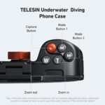TELESIN Smartphone Diving Case with Remote Control P4-WTP-06 - Image 9