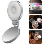 TELESIN Magnetic RGB Selfie Ring Light(P5-BGD-18) - Image 10