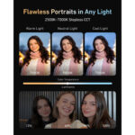 TELESIN Magnetic RGB Selfie Ring Light(P5-BGD-18) - Image 12