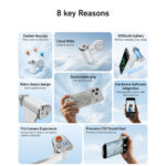 TELESIN Magnetic Master Grip for Select iPhones (White) P5-MP-003WH - Image 12