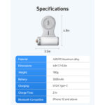 TELESIN Magnetic Master Grip for Select iPhones (White) P5-MP-003WH - Image 17